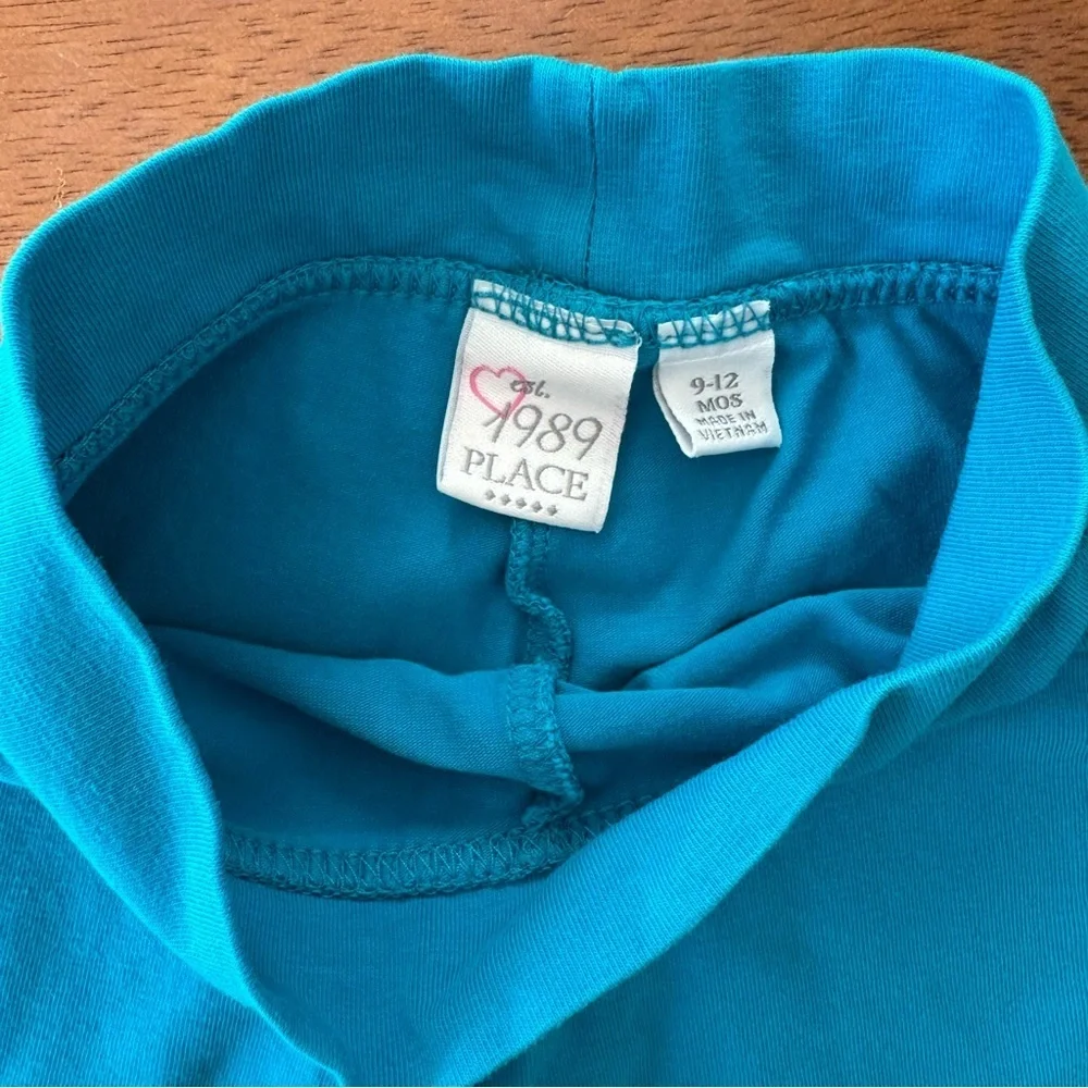The Children’s Place Set of 2 Wide Leg Cotton Stretch Pants 12M